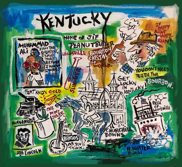 Kentucky Canvas Bag – THE KENTUCKY MONTHLY SHOP